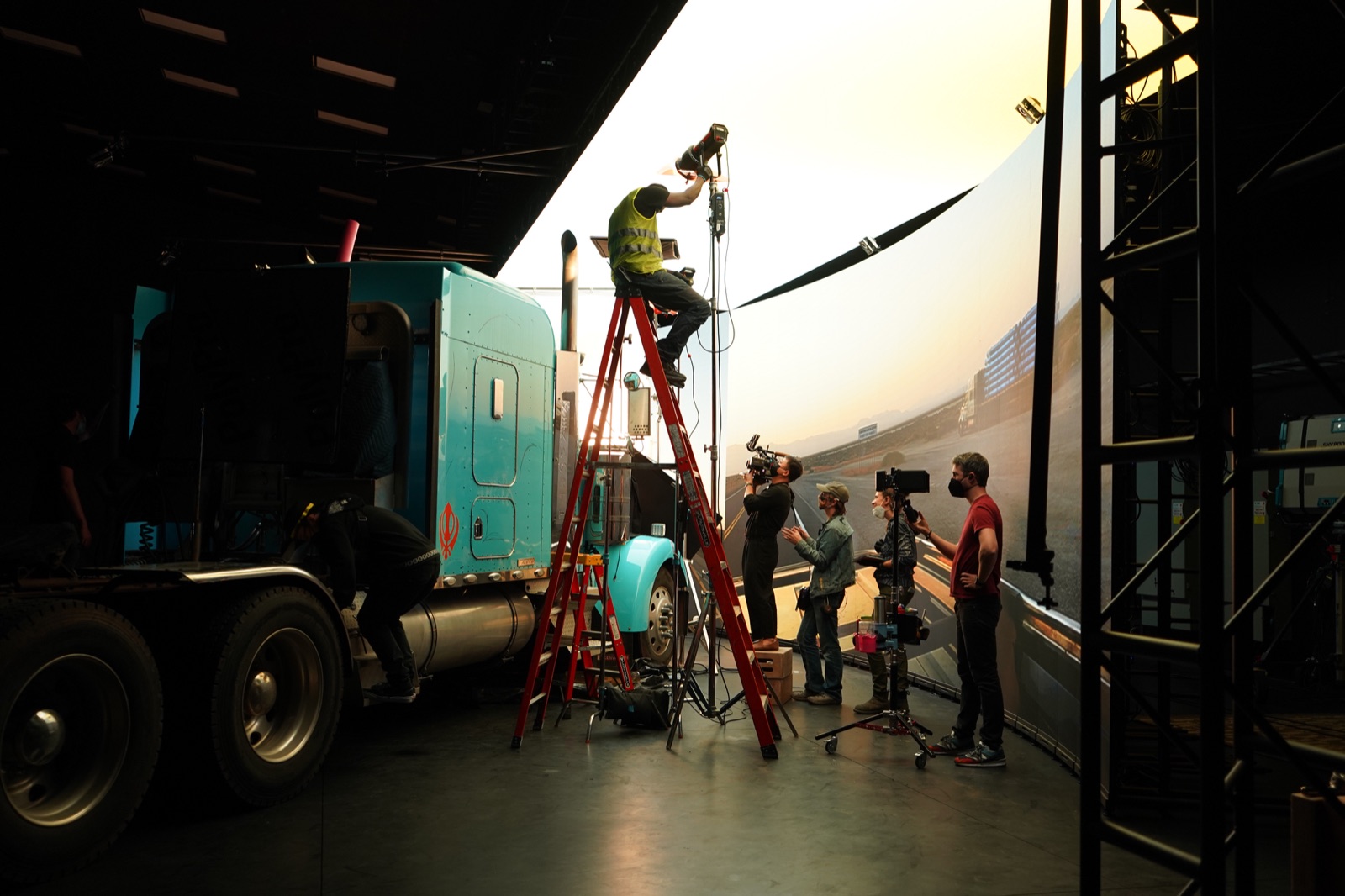 Behind the scenes on the set of HBO's Land of Gold